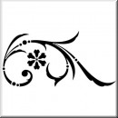 Dekoaufkleber Scroll Designs 015